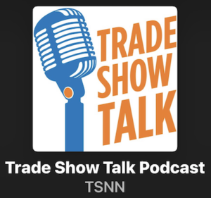 TSNN's "Trade Show Talk" podcast logo